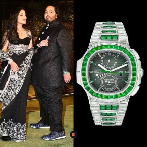 patek philippe nautilus anant ambani